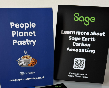 Pastry/Sage Table Tents